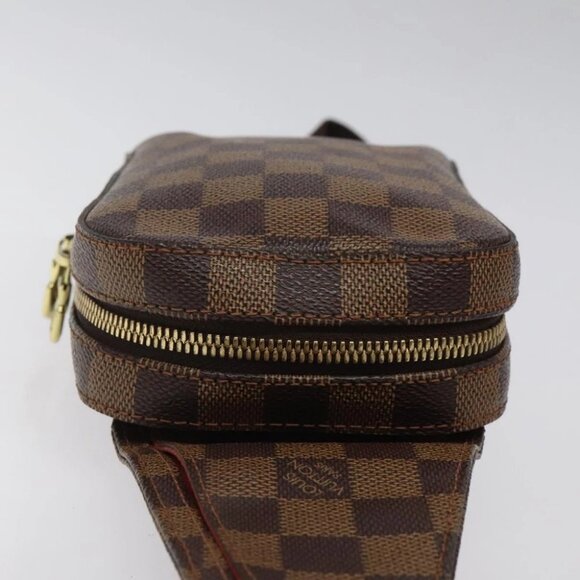 LOUIS VUITTON Damier Ebene Geronimos Shoulder Bag - Picture 7 of 16